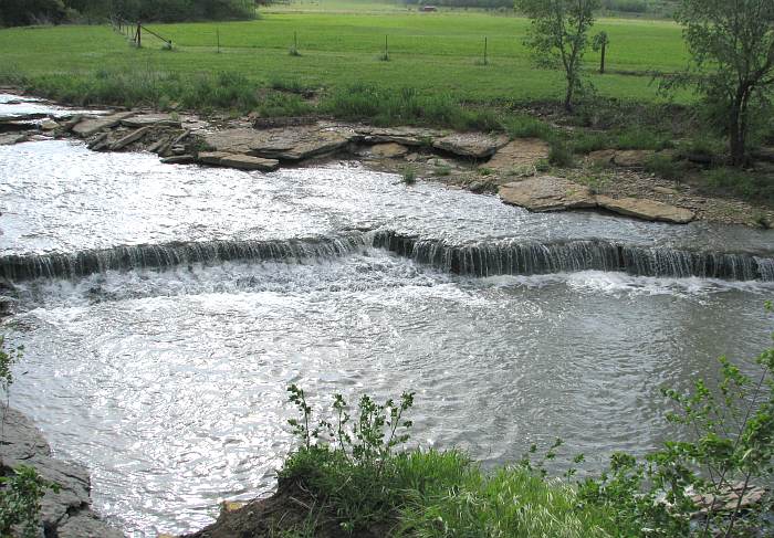 Wildcat Creek Water fall - Moline, Kansas