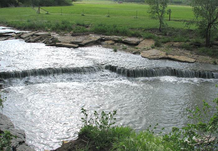 Wildcat Creek Water fall - Moline, Kansas