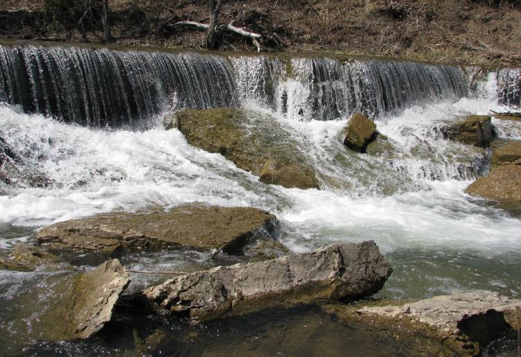 Deep Creek Waterfall at Pillsbury Crossing