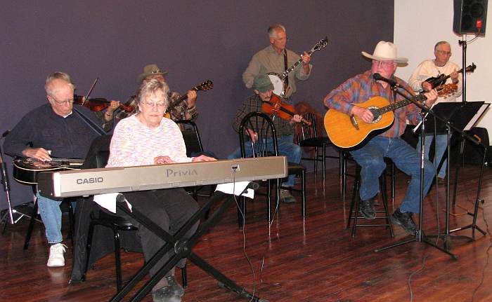 blue grass jam session