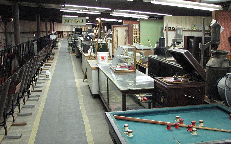 Yesteryear Museum home equipment and furnishings