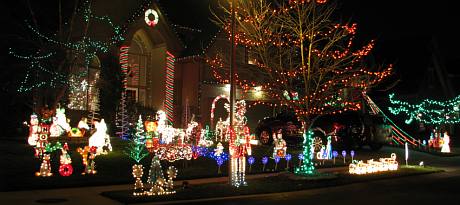 129th Terrace Christmas Display - Overland Park, Kansas