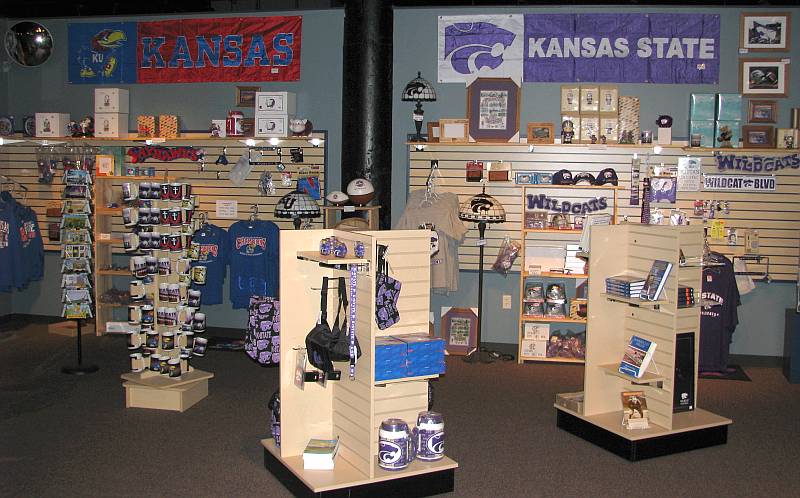 Kansas Sports Hall of Fame gift shop