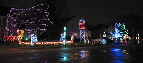 Hainline Family Christmas Light Display - Overland Park, Kansas
