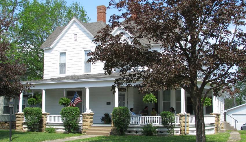 William Inge home - Independence, Kansas