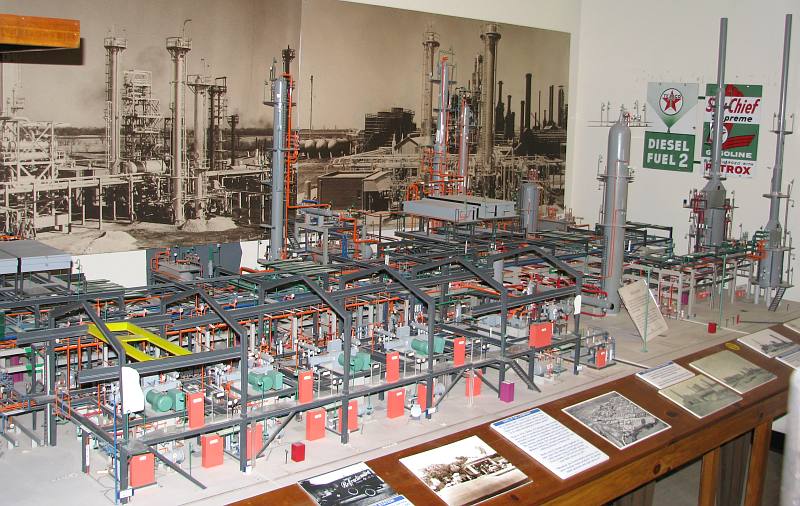 Pester Refining Company scale model - El Dorado, Kansas