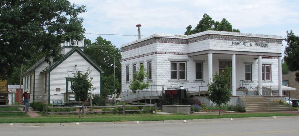 Marquette Museum and Range School Museum - Marquette, Kansas