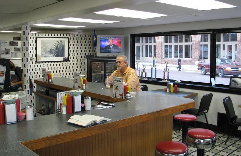 Nu Grille restaurant counter