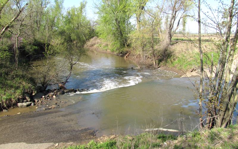 Cherry Creek Falls and low water crossing ford