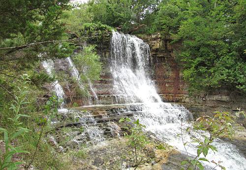 Geary Lake Falls - Geary County State Park