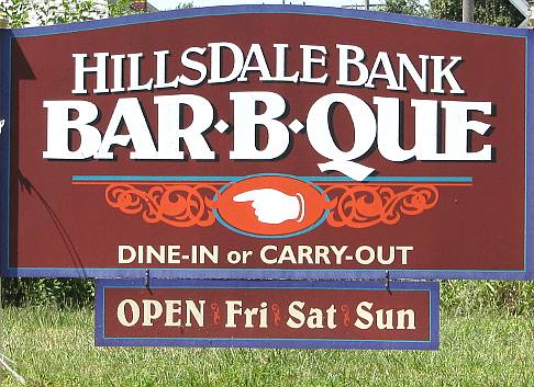 Hillsdale Bank BBQ - Hillsdale, Kansas
