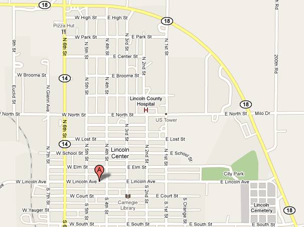 Michael Steven Gallery Map - Lincoln, Kansas