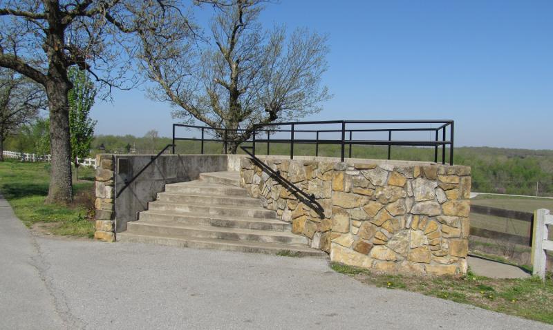 Riverside Park observation platform