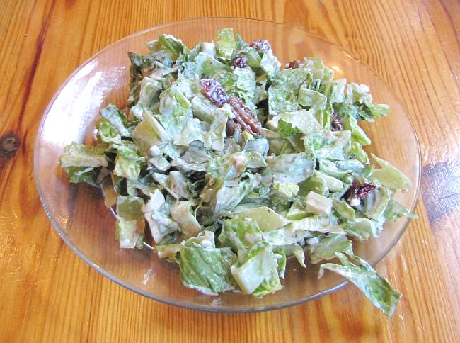 Gorgonzola salad at the Renaissance Cafe