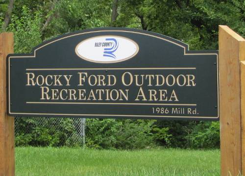 Rocky Ford Waterfall - Manhattan, Kansas