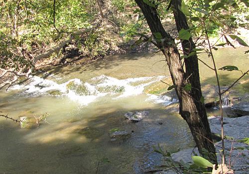 Rocky Ford Waterfall on Soldier Creek - Hoyt, Kansas