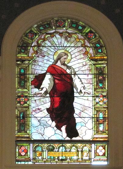 St. Francis Church stained glass window