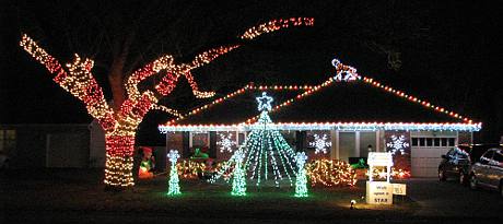 96th Terrace Holiday light display - Overland Park, Kansas