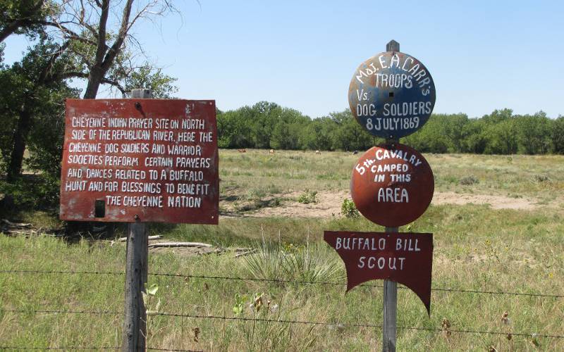 5th Cavalry camp - St, Francis, Kansas