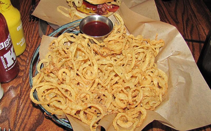 onion straws at B.R.G.R