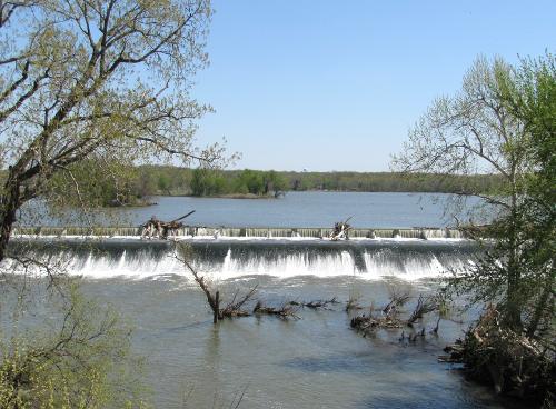 Empire District Electric Company Power Dam Falls - Riverton, Kansas