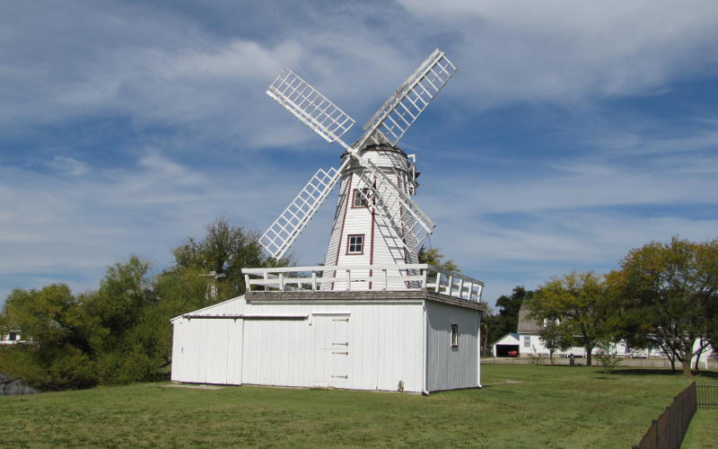 Reconstructed Friesen Dutch Windmill