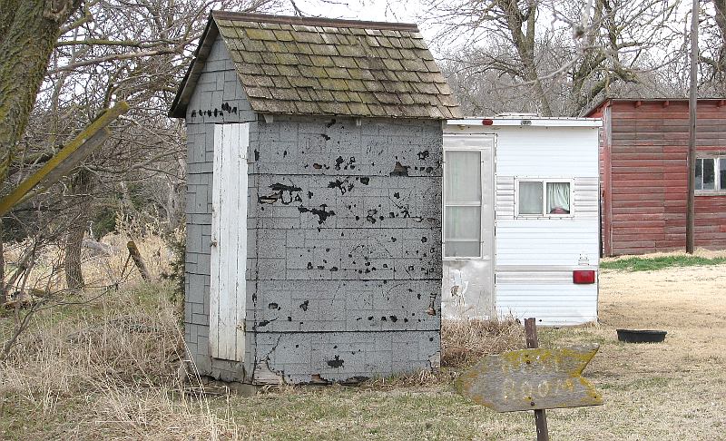 outhouse on the Range