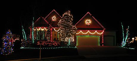 Knox Street Christmas Display - Overland Park, Kansas