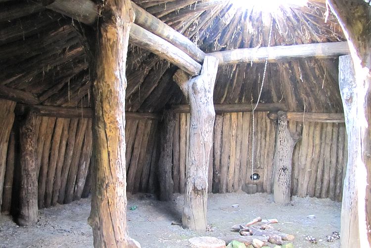 Interior of the Kanza Lodge