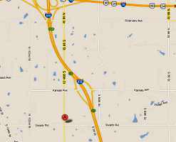 Edwardsville Christmas Display Map