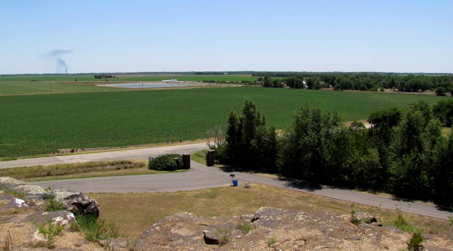 Pawnee Rock lookout