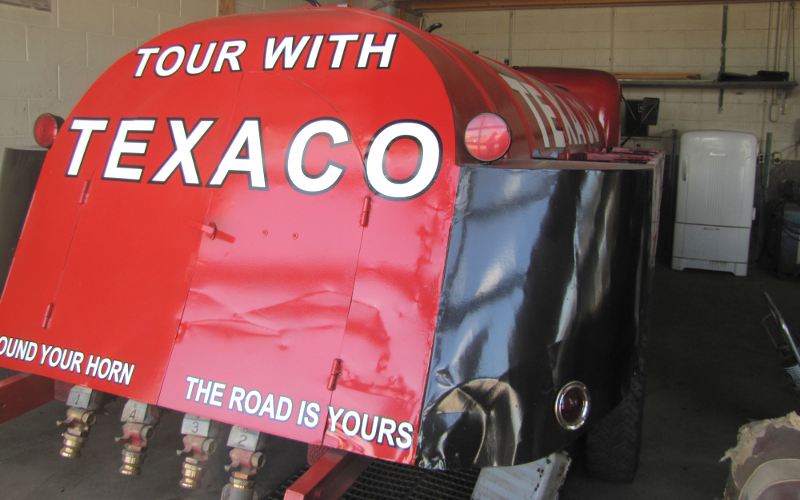 Restored Texaco Tank Truck - Scott City, Kansas.
