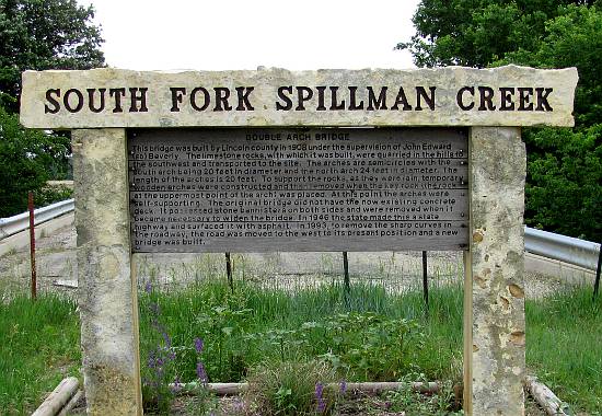 South Fork Spillman Creek Double Arch Bridge - Lincoln County, Kansas