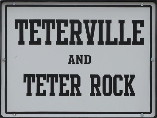 Teter Rock and Teterville, Kansas