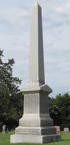 Marais Du Cygne Martyrs Memorial - Trading Post, Kansas