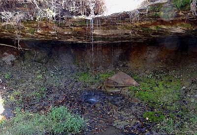 Elm Springs Waterfall - Marion County, Kansas