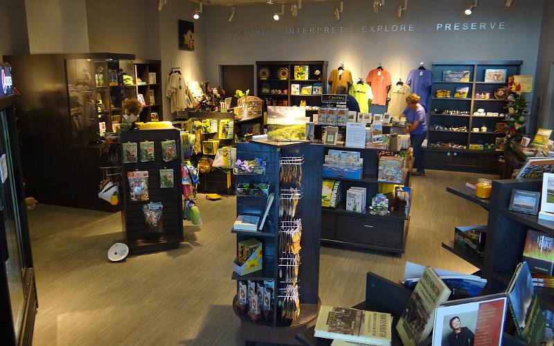 Flint Hills Discovery Center gift store - Manhattan, Kansas