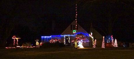 Hadley Street Christmas Display - Overland Park, Kansas