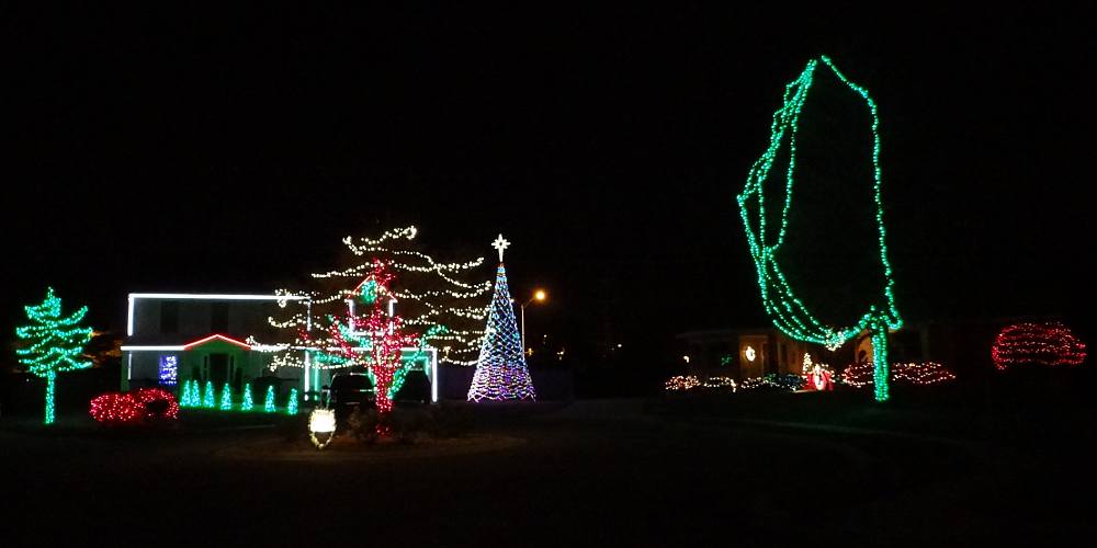 129th Terrace Christmas Display Overland Park, Kansas