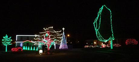 129th Terrace Christmas Display - Overland Park, Kansas