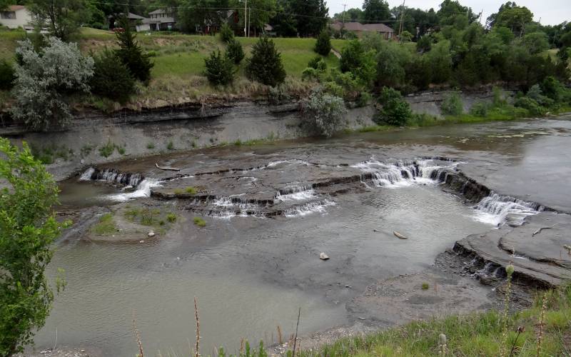 Lower Smoky Hill River Falls - Salina, Kansas