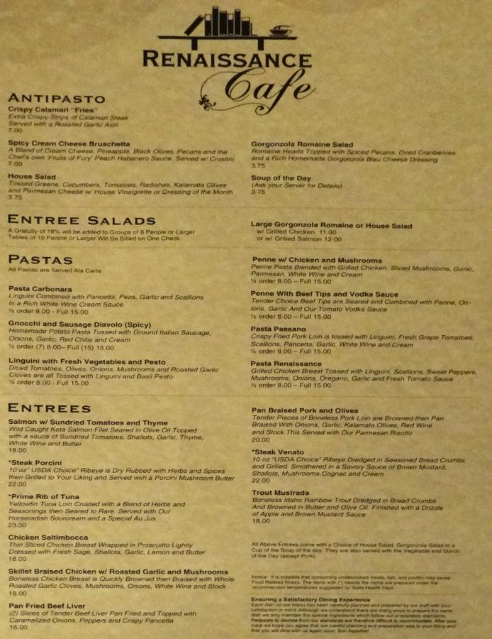 Renaissance Cafe Assaria, Kansas