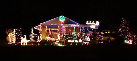South 46th Terrace Christmas Display - Kansas City, Kansas