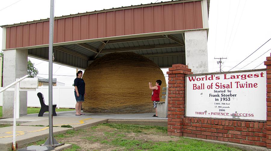 World's Largest Ball of Sisal Twine