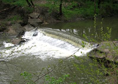 Longton Dam Falls - Longton, Kansas