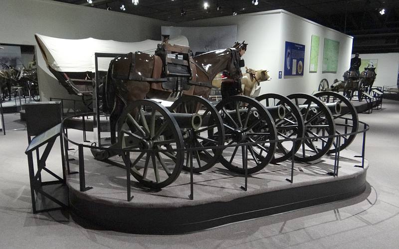 Mountain Howitzers - Fort Leavenworth Frontier Army Museum