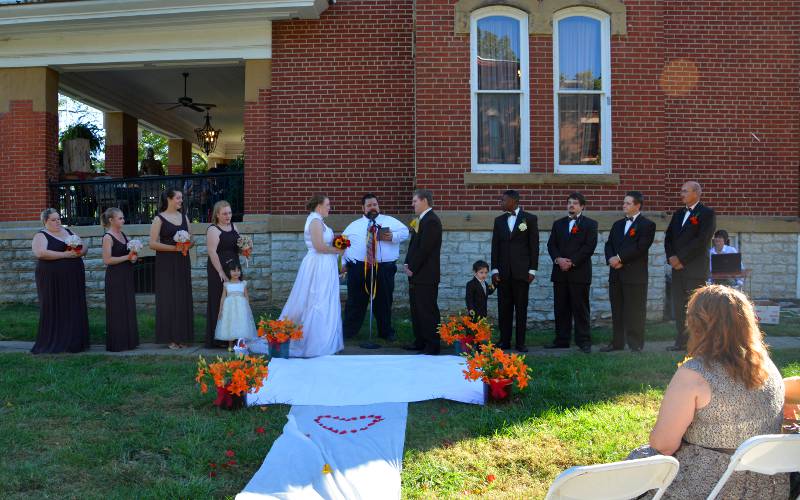 Fort Scott Wedding venue