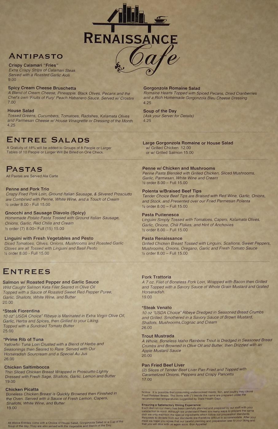 Renaissance Cafe Assaria, Kansas