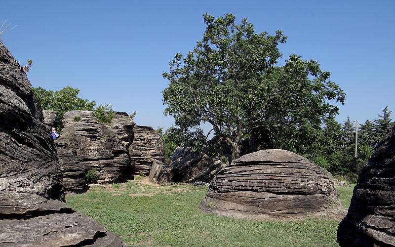 Concretions at Rock City, Kansas