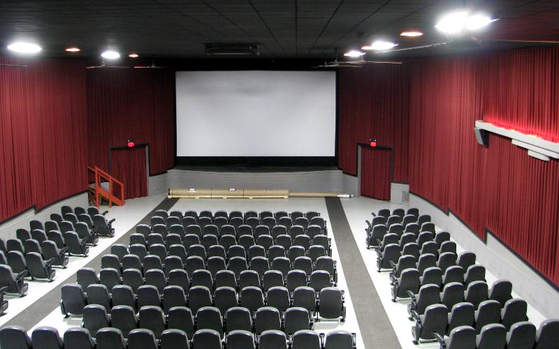 State Theatre interior - Larned, Kansas